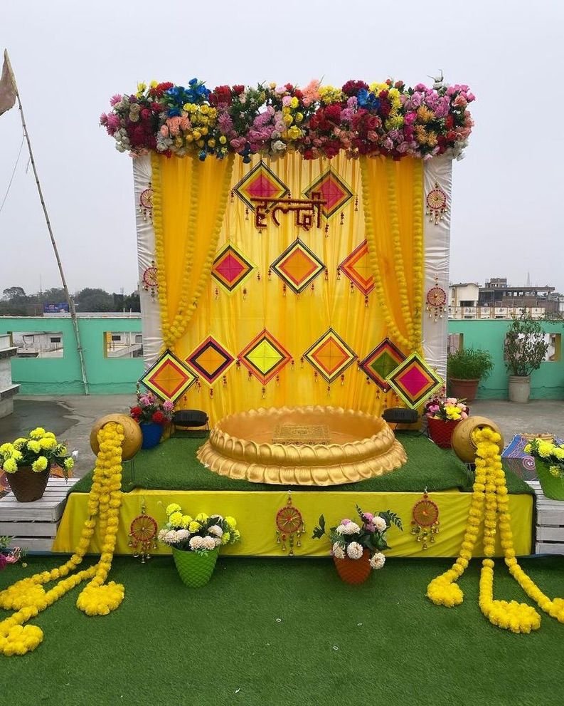 Haldi Decoration