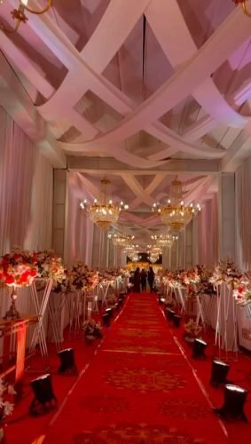 Royal Passage Decoration For Wedding Entry – Phule Weddings